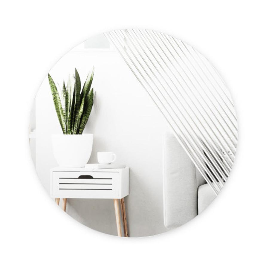 Umbra Ridge Wall Mirror (61cm) Clear Clear