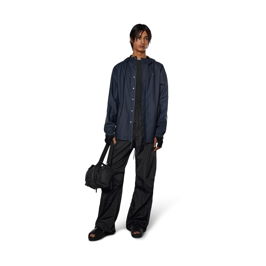 Rains Fishtail Jacket Navy S