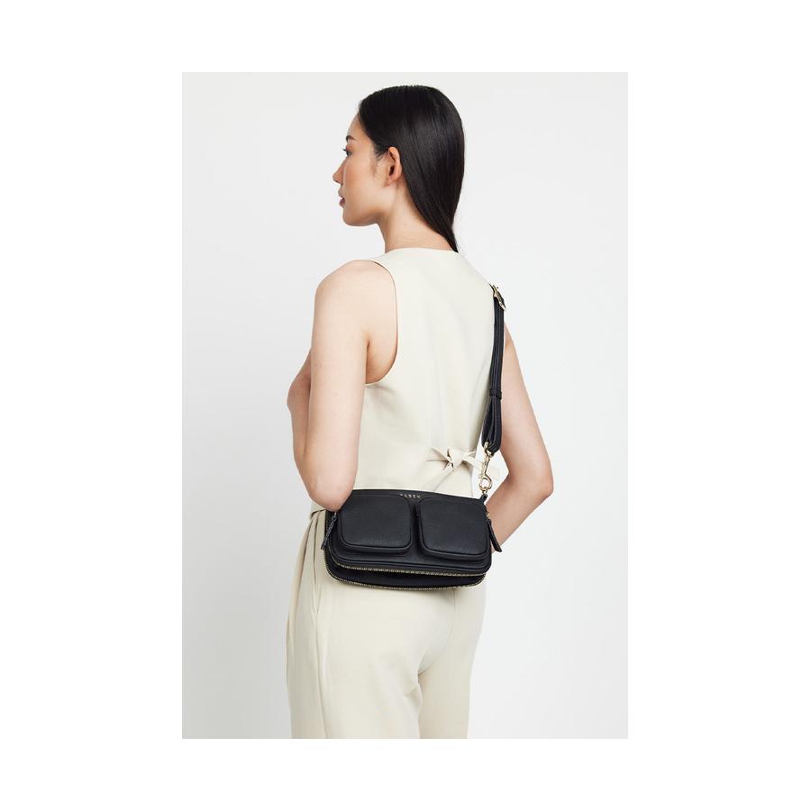 Saben Nina Crossbody Bag Black Black