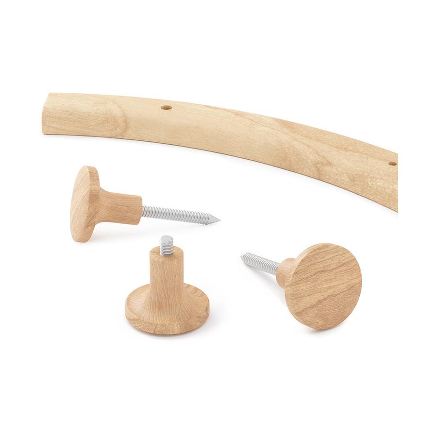 Umbra Slinka Wall Hook (Set of 4) Natural Natural