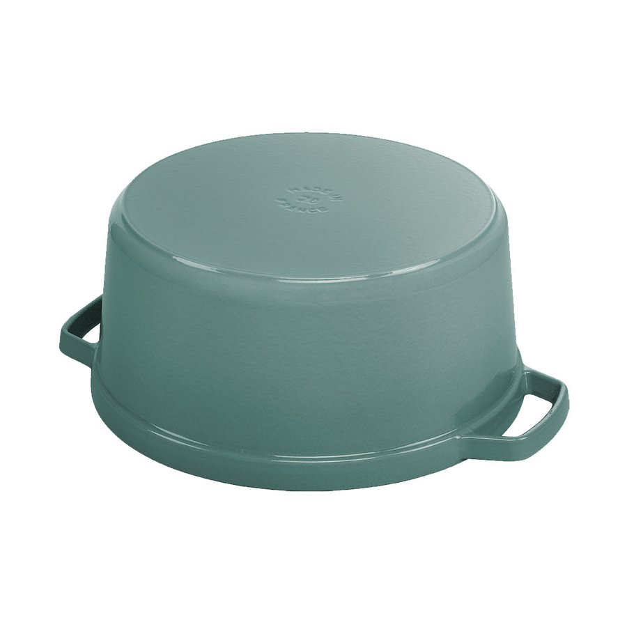 Staub 24cm (3.8L) Round Cocotte Eucalyptus Eucalyptus