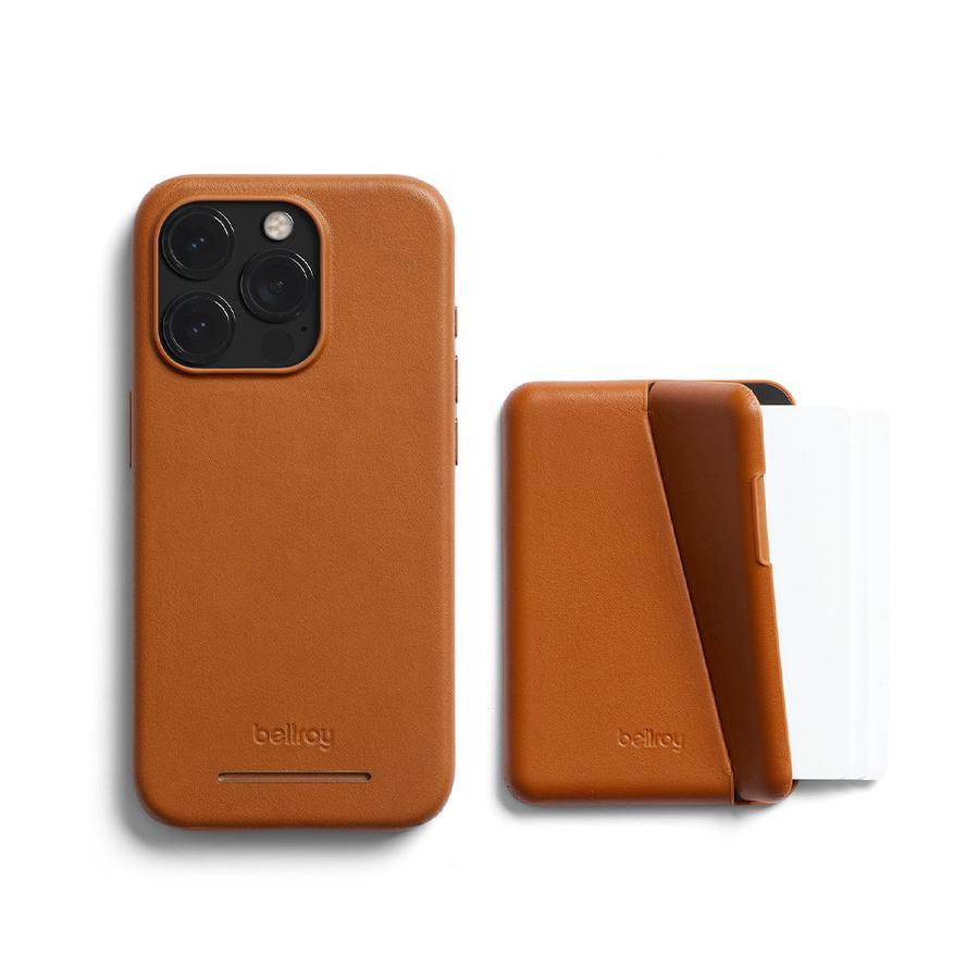 Bellroy iPhone 15 Pro Mod Phone Case + Wallet (With Button Add-On) Terracotta Terracotta