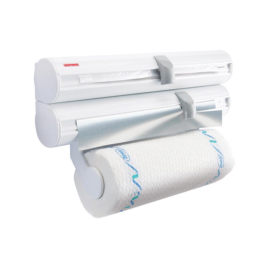 Leifheit Rolly Mobil Wall-Mounted Roll Dispenser White White