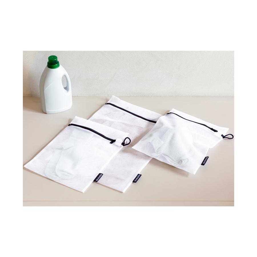 Brabantia Wash Bags- 3 Pack White/Grey White/Grey