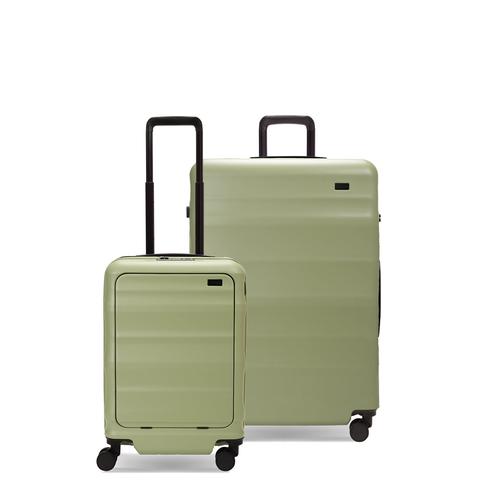 Luna-Air Front Access Carry-On & Large Set Sage