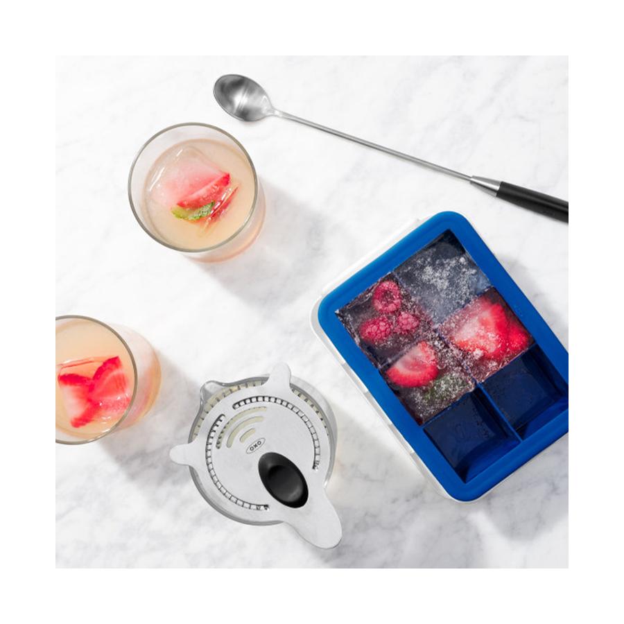 OXO Good Grips Large Covered Ice Cube Tray Blue Blue