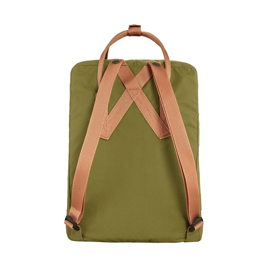 Fjallraven Kanken Backpack Foliage Green - Peach Sand Foliage Green - Peach Sand