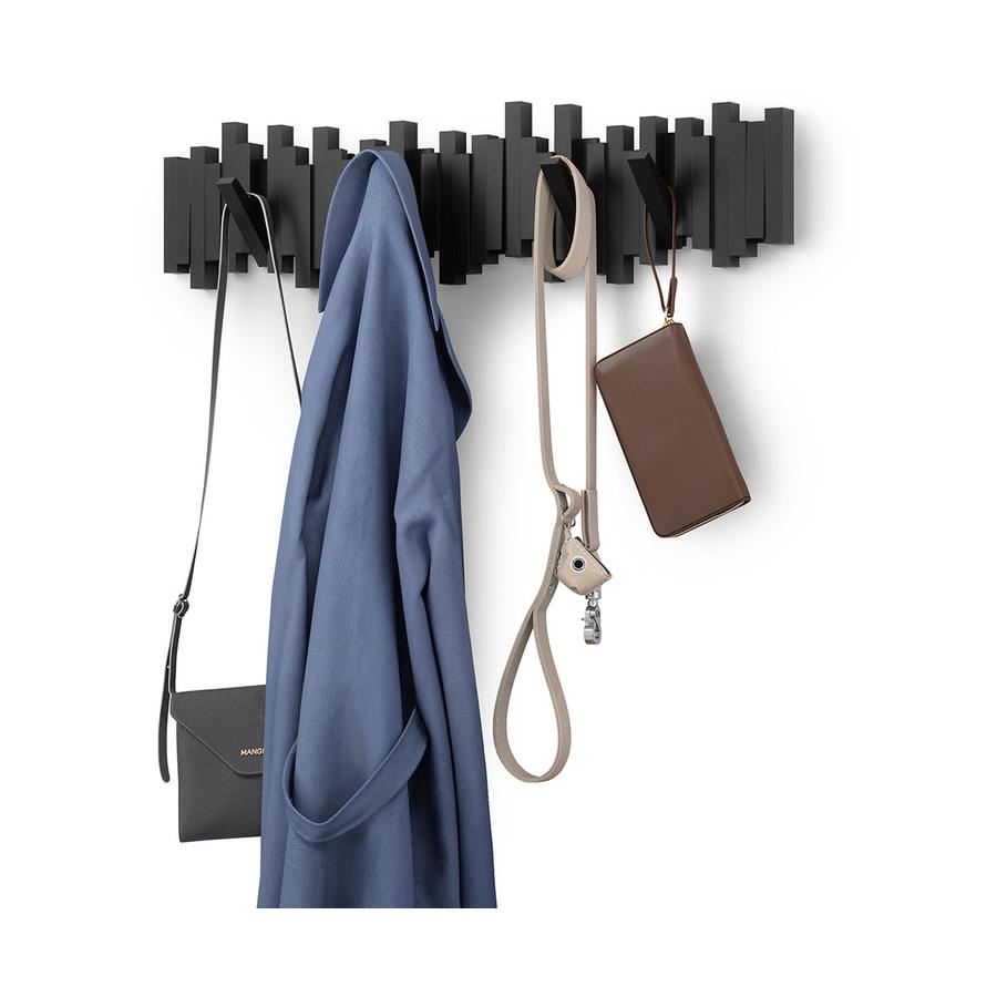 Umbra Sticks 8 Wall Hooks Black Black