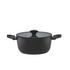 Essteele Per Salute 24cm (4.5L) Covered Casserole Black