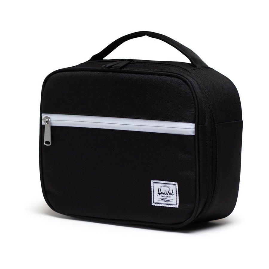 Herschel Pop Quiz Lunchbox Black Black