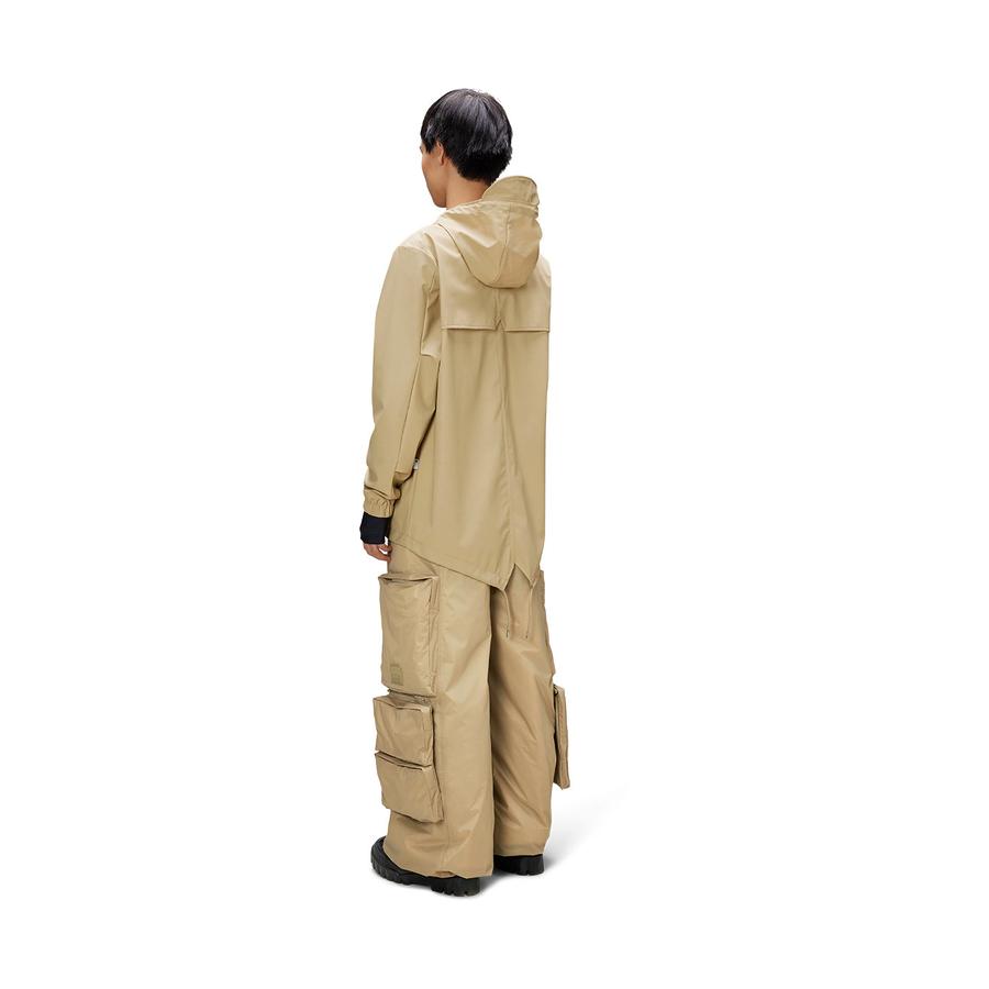 Rains Fishtail Jacket Sand M
