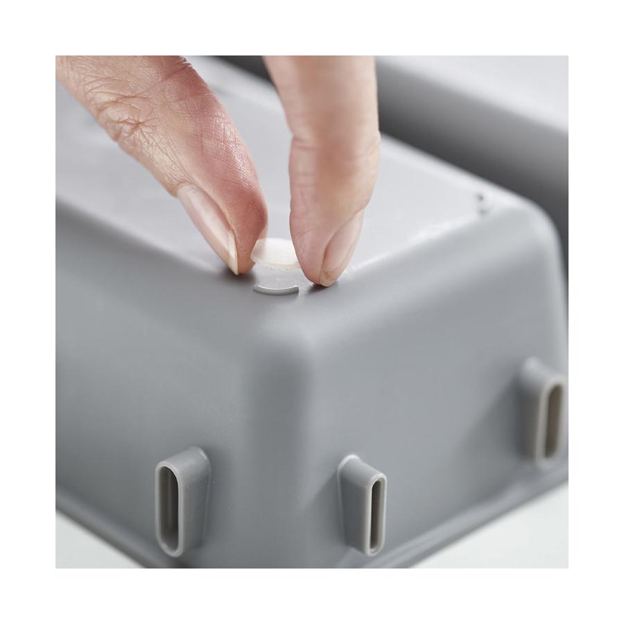 Joseph Joseph Blox 10-Piece Drawer Organiser Set Grey Grey