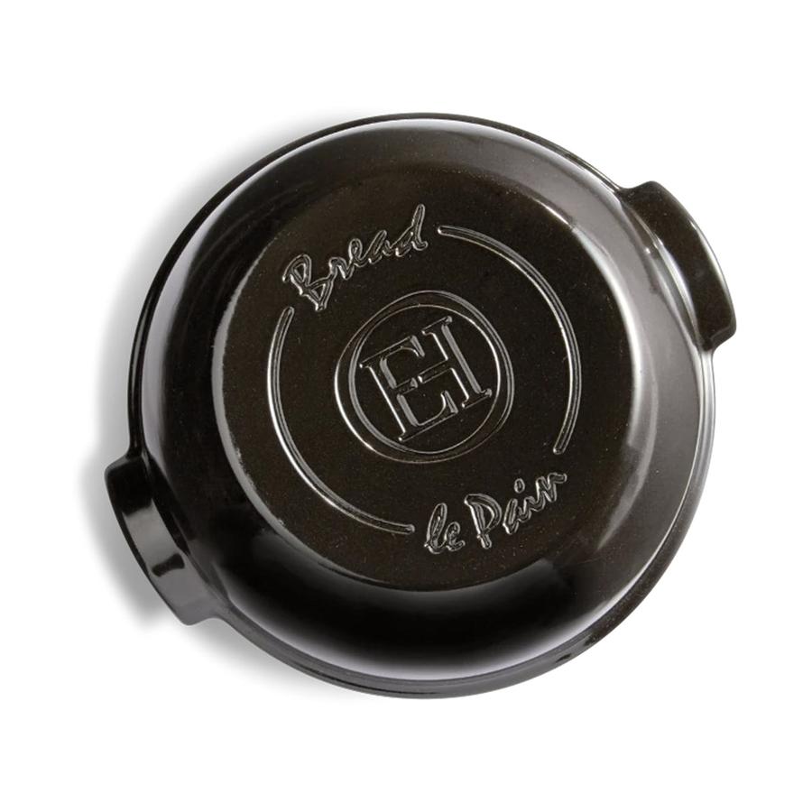 Emile Henry Round Bread Baker Charcoal Charcoal