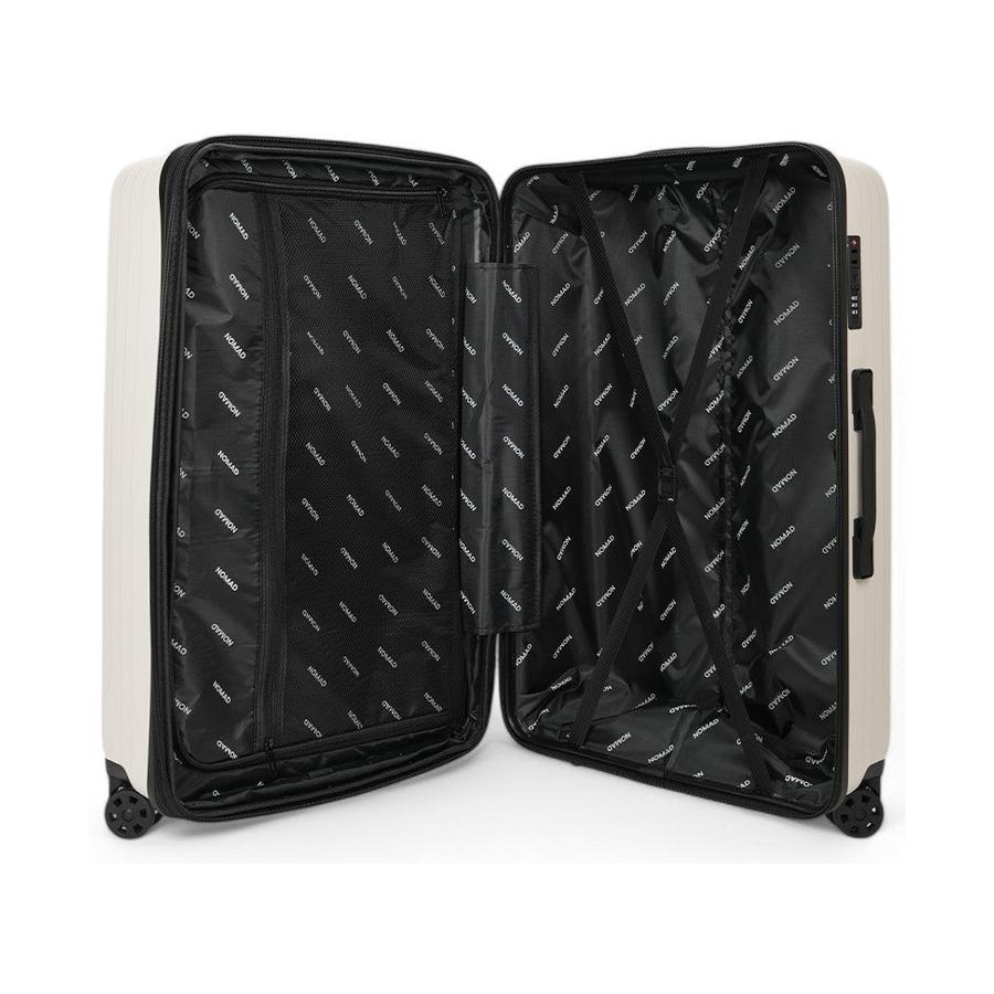 Nomad Venture 75cm Hardside Checked Suitcase White White