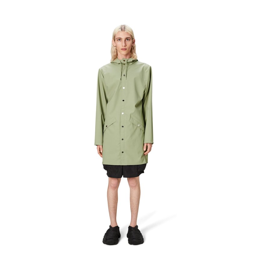 Rains Long Jacket Earth XL