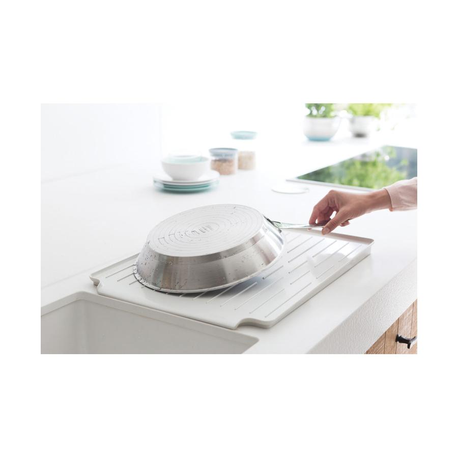 Brabantia Dish Drying Rack Light Grey Light Grey