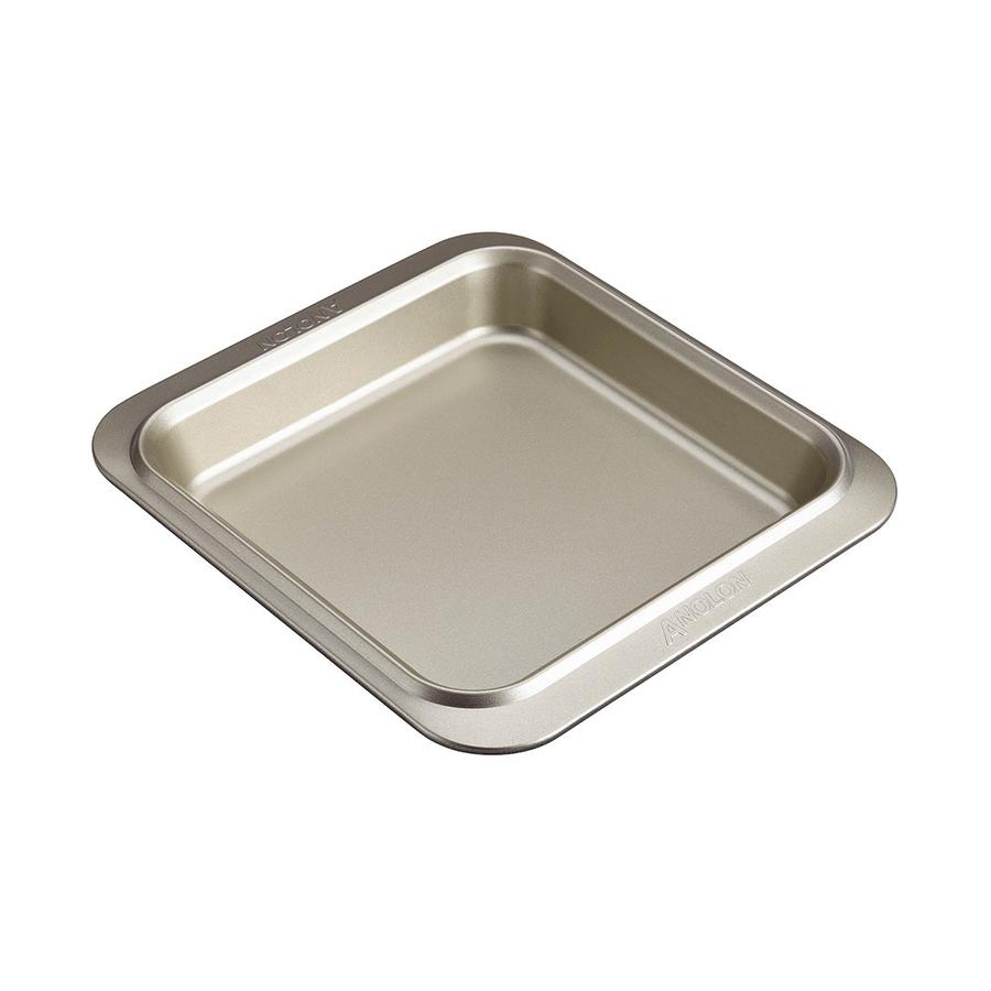 Anolon Ceramic Reinforced 23cm Square Cake Pan Silver Silver