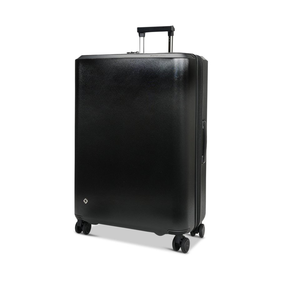 Samsonite Evoa Z 75cm Hardside Checked Suitcase Black Black