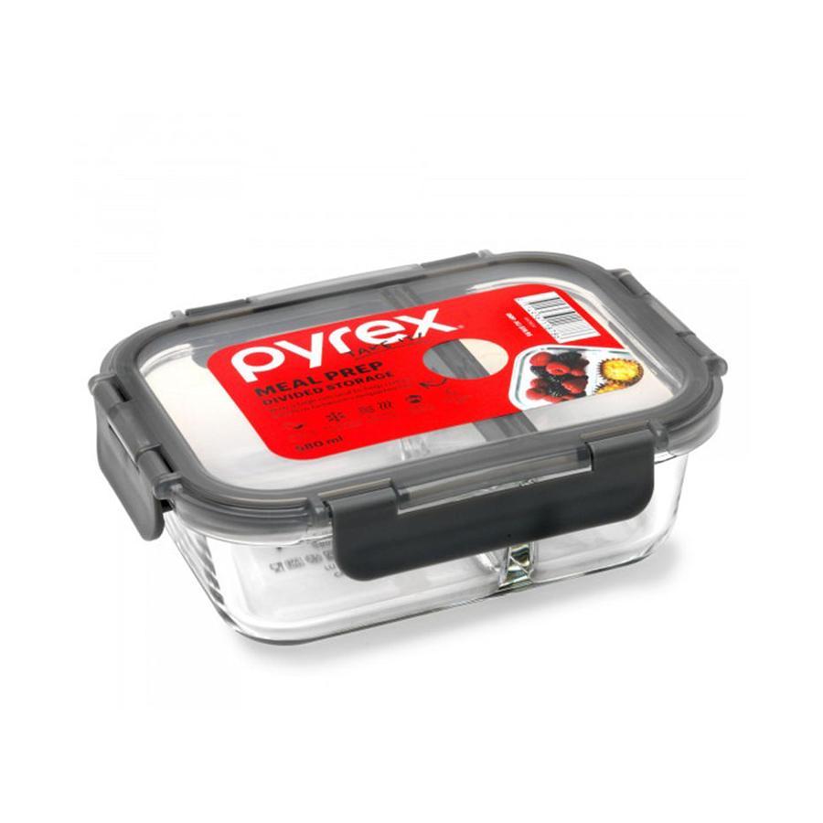 Pyrex Meal Prep 580ml Storage Container Clear Clear