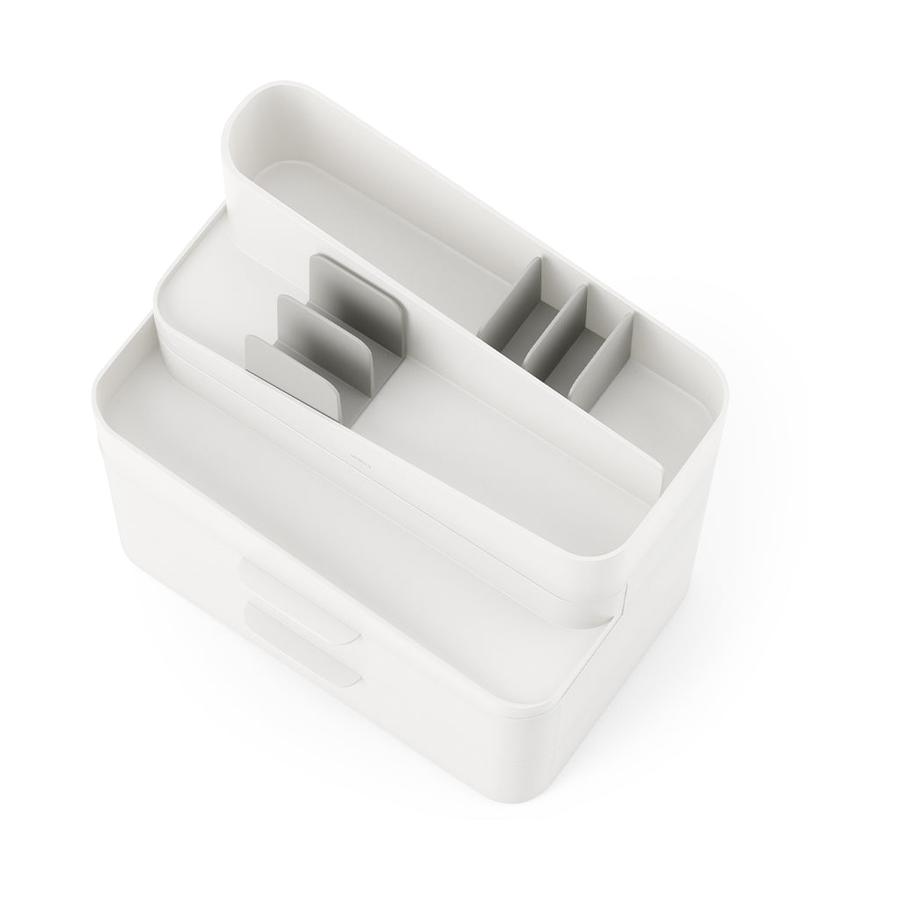 Umbra Glam Large Organiser White/Grey White/Grey
