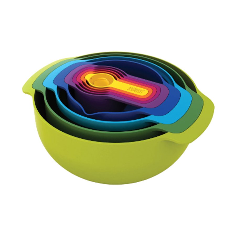 Joseph Joseph Nest 9 Plus Bowl Set Multi Coloured Multi Coloured