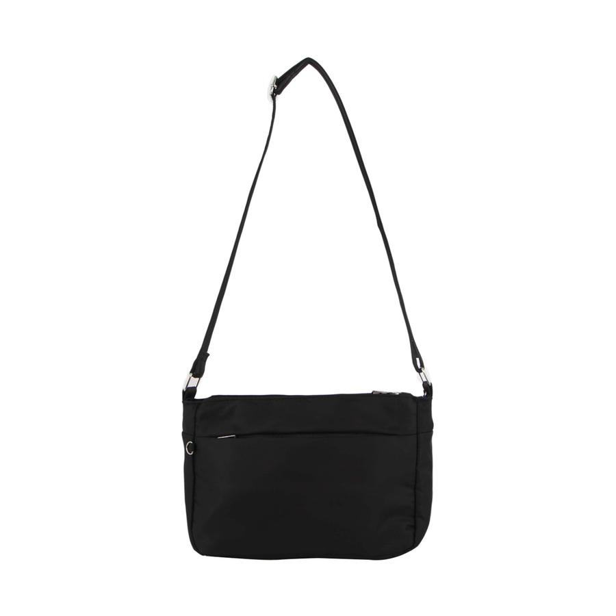 Pierre Cardin Clay Anti-Theft Crossbody Bag Black Black