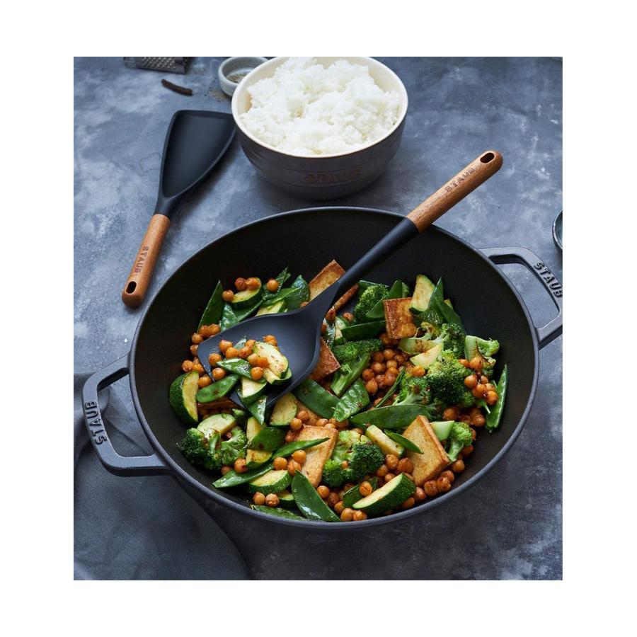 Staub 26cm (3.3L) Saute Pan Chistera Black Black