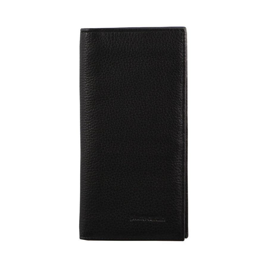 Pierre Cardin Orlando Men's Italian Leather Suit RFID Wallet Black Black
