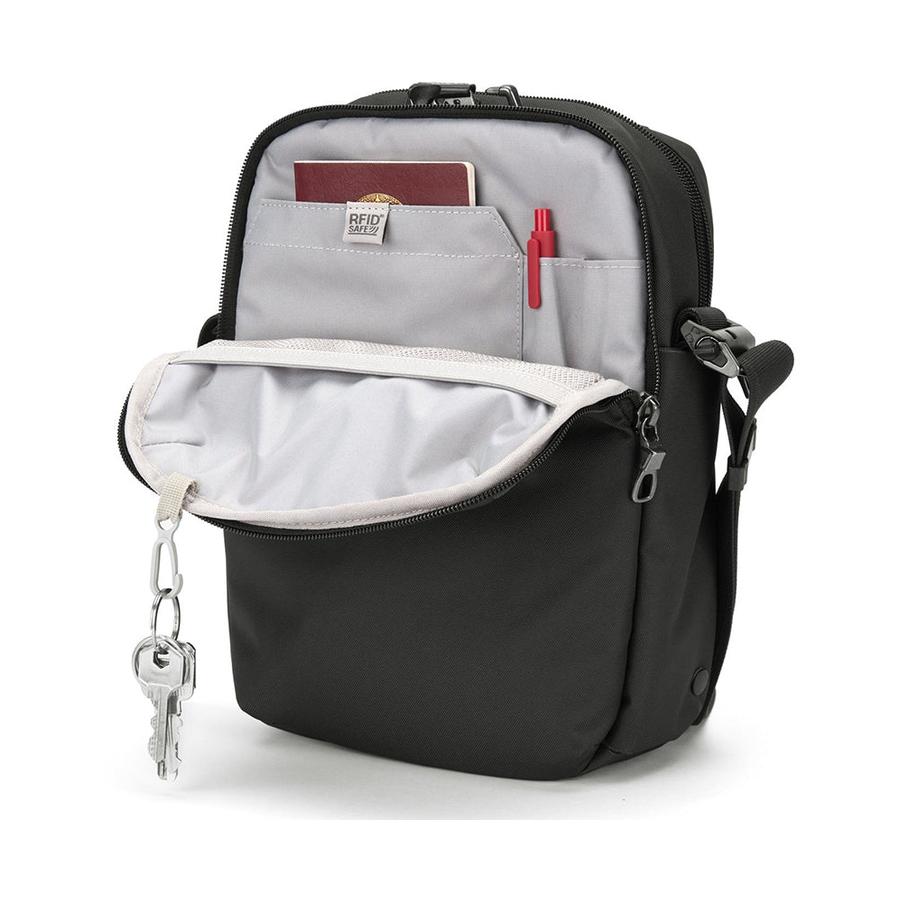 Pacsafe Metrosafe X Anti-Theft Crossbody Bag Black Black