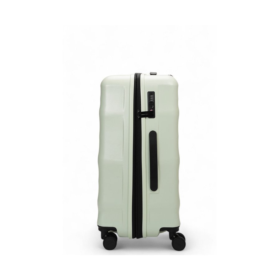 Explorer Luna-Air 63cm Hardside Checked Suitcase Mint Mint