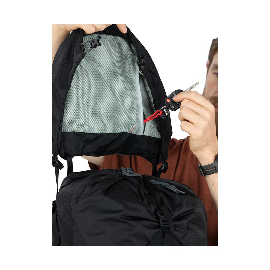 Osprey Talon 44 Small/Medium Men's Hiking Backpack Stealth Black Stealth Black