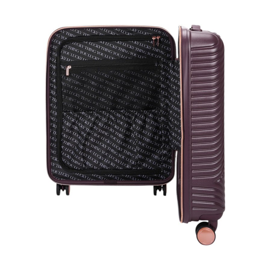 Saben Going Places 55cm Carry-On Hardside Suitcase Merlot Merlot