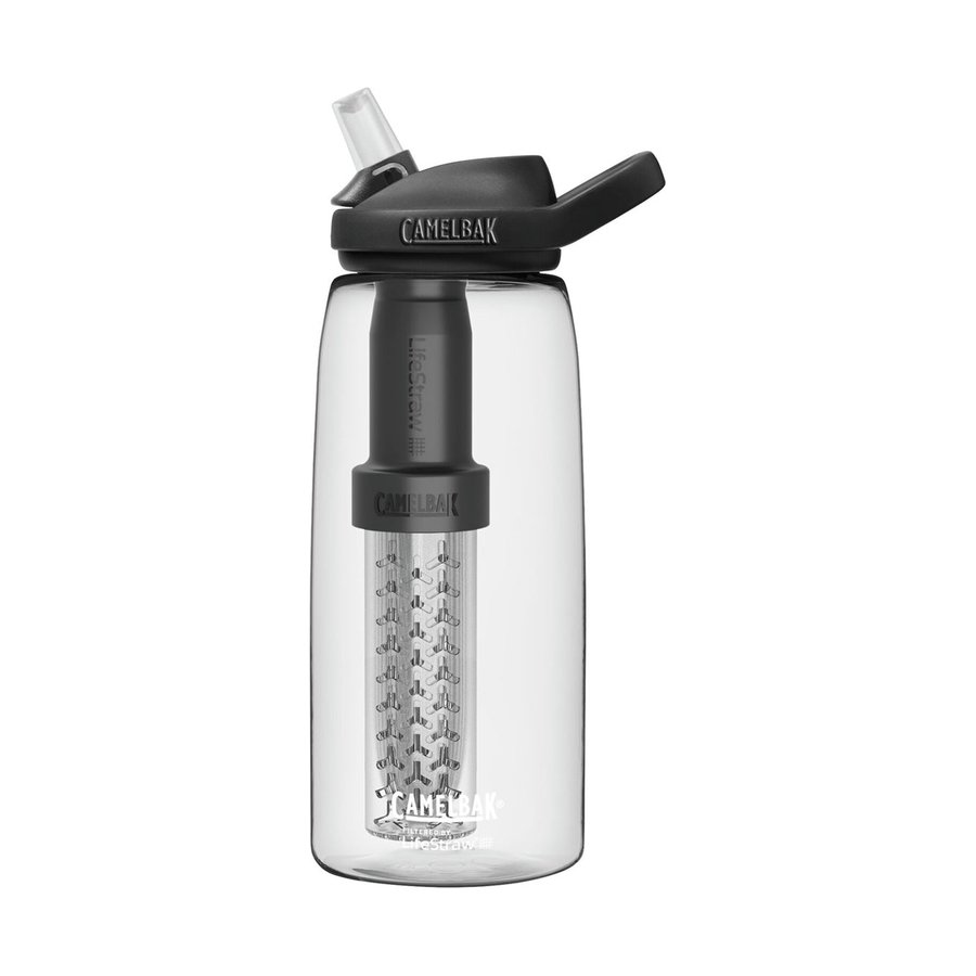 Camelbak 32oz (1L) Eddy+ Filtered by LifeStraw Drink Bottle Clear Clear
