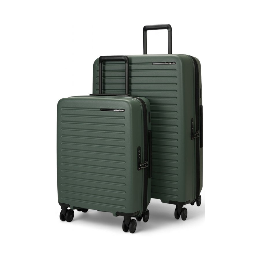 Samsonite Restackd 55cm & 75cm Hardside Luggage Set Sage Sage