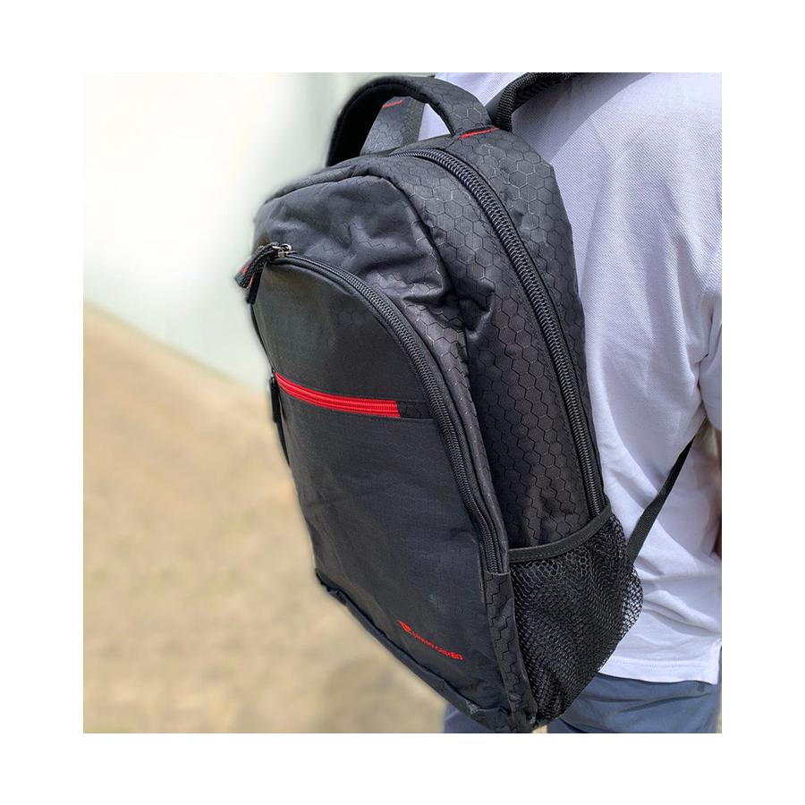 Pierre Cardin Leon 15" Laptop Backpack Black Black