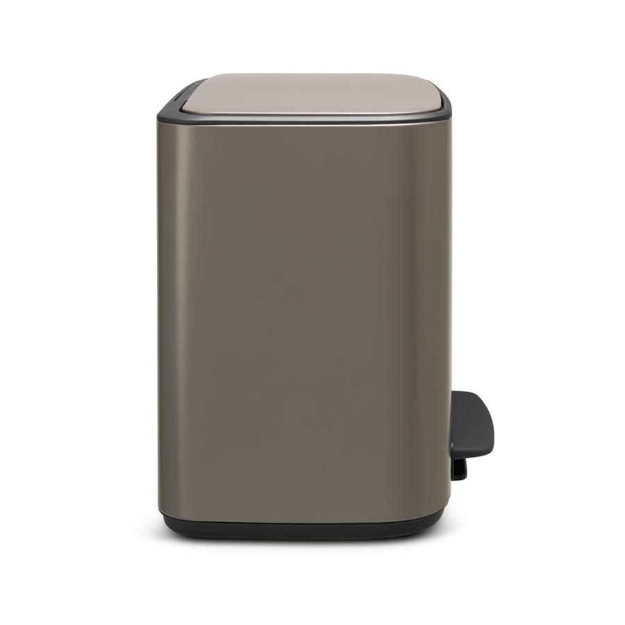 Brabantia Bo Pedal Bin (36L) Platinum Platinum
