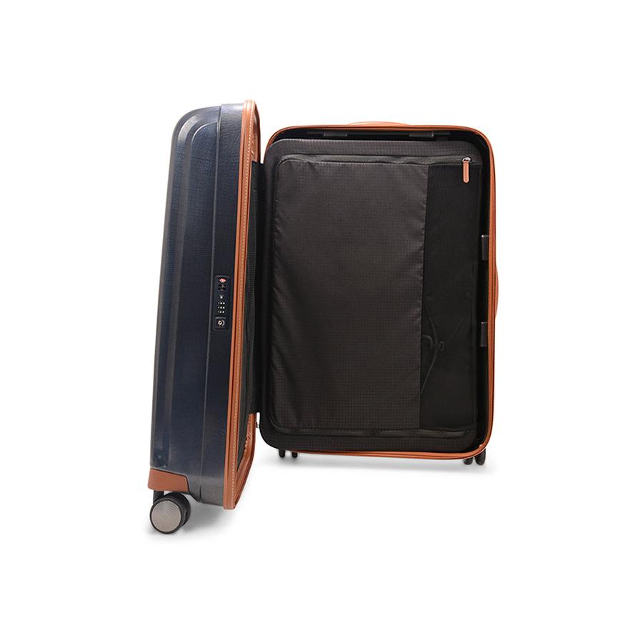 Samsonite Lite-Cube DLX 76cm CURV Spinner Suitcase Midnight Blue Midnight Blue