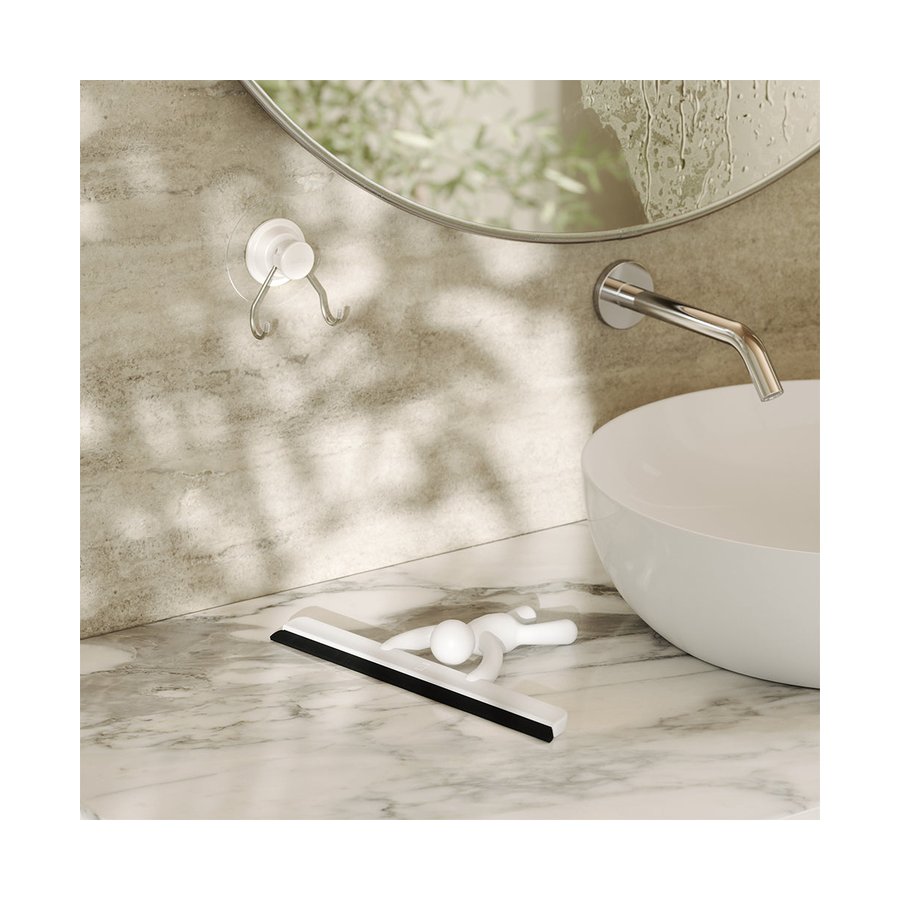 Umbra Buddy Adhesive Squeegee White White