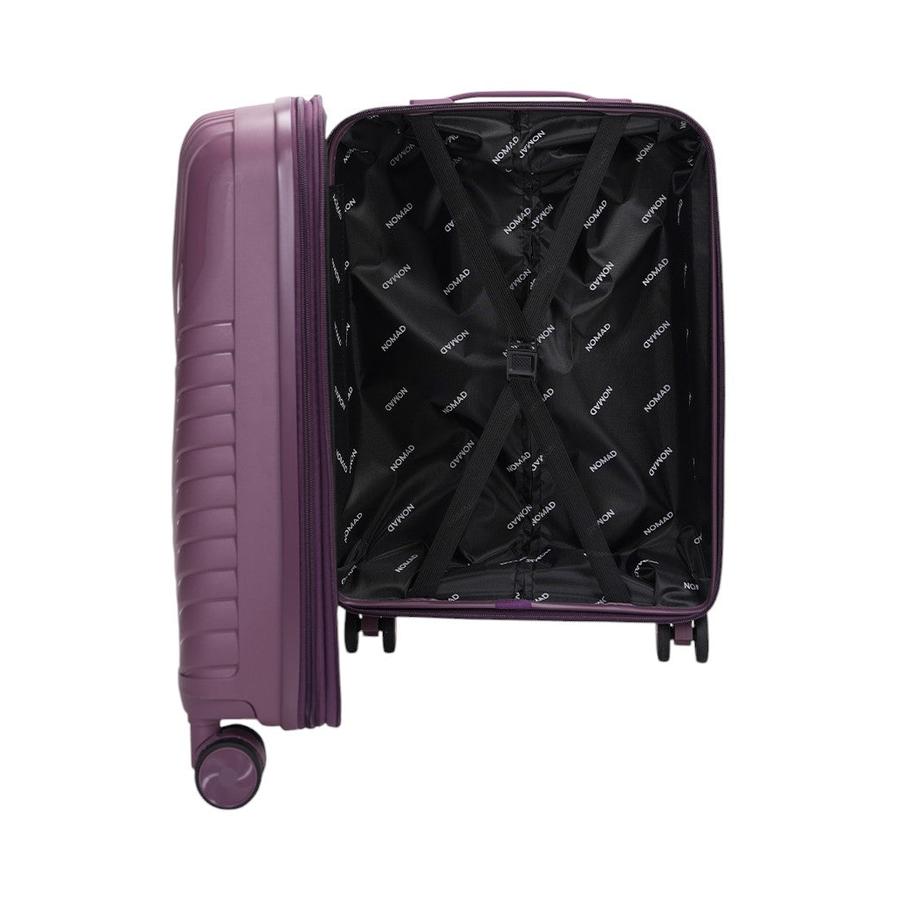 Nomad Journey 56cm Hardside Carry-On Suitcase Purple Purple