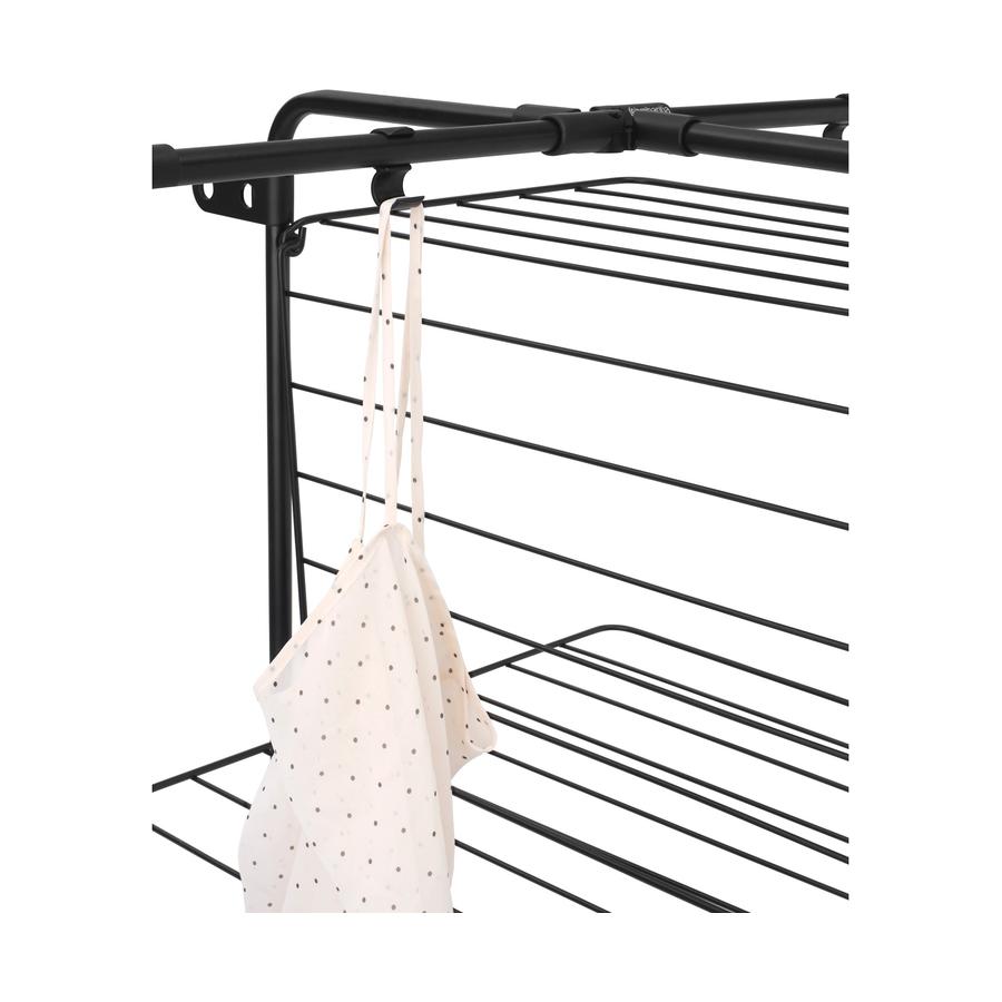 Brabantia Hangon Tower Drying Rack 30m Matte Black Matte Black