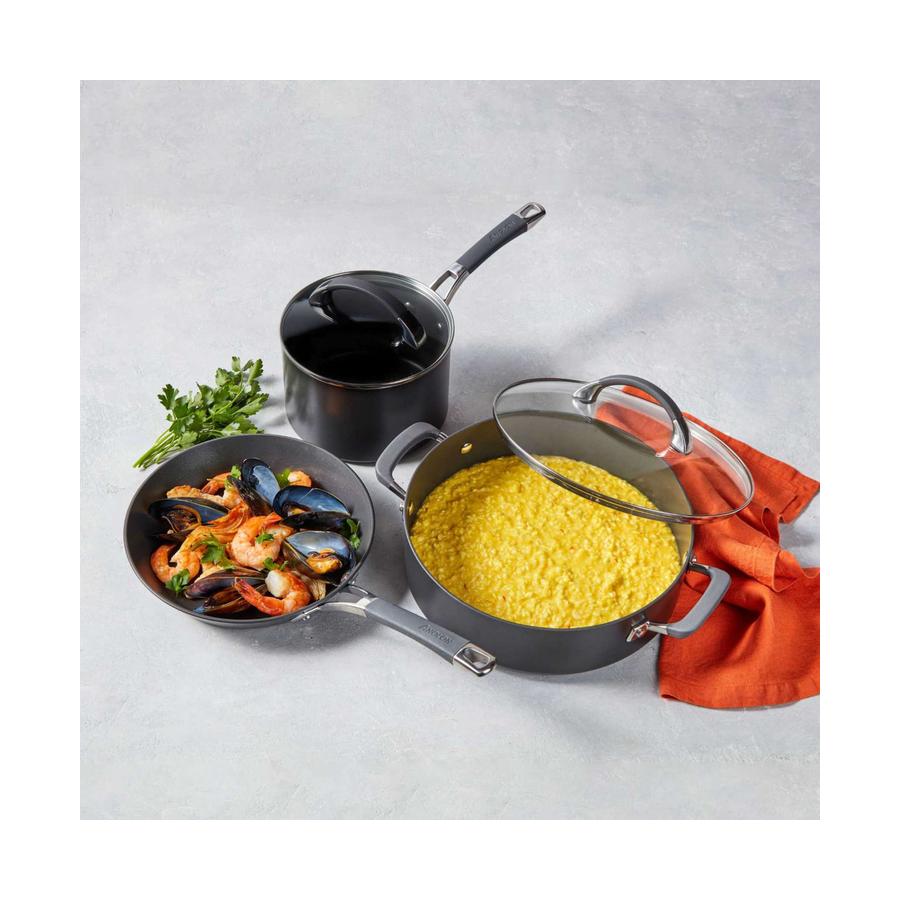 Anolon Endurance+ 3 Piece Cookware Set Black Black