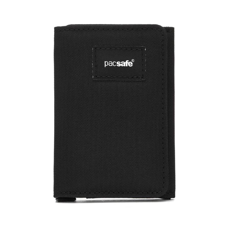 Pacsafe RFIDsafe RFID Blocking Trifold Wallet Black Black