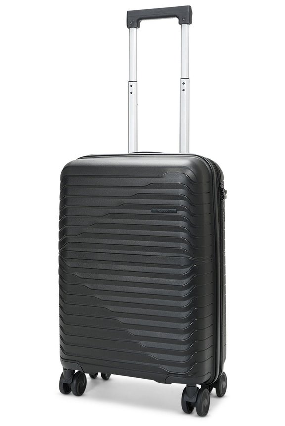 Caselite Summit 56cm Hardside Carry-On Suitcase Black
