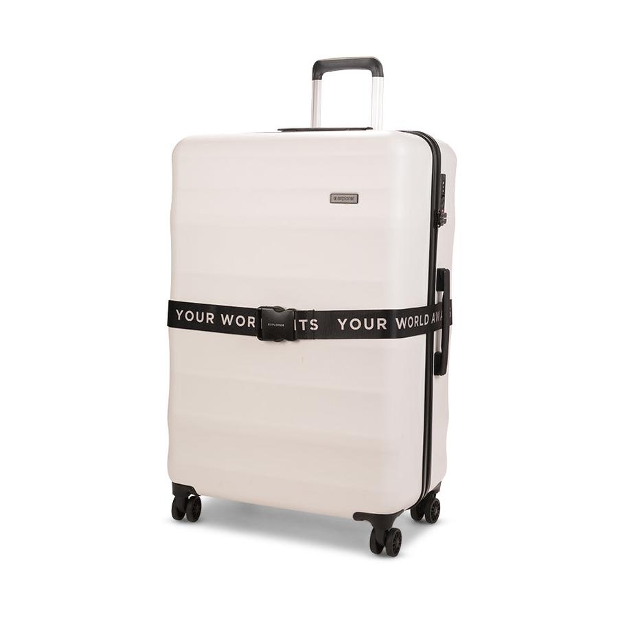 Explorer Luggage Strap Black Black