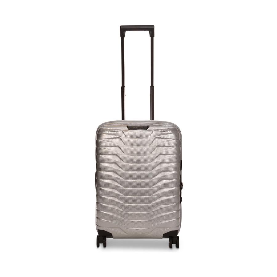Samsonite Proxis 55cm Hardside Carry-On Suitcase Silver Silver