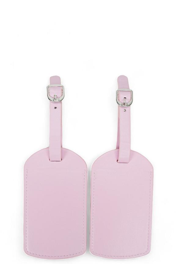 Caselite Luggage Tags (2 Pack) Light Pink
