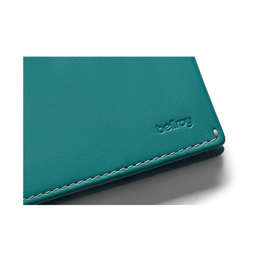 Bellroy Slim Sleeve Leather Wallet Teal Teal
