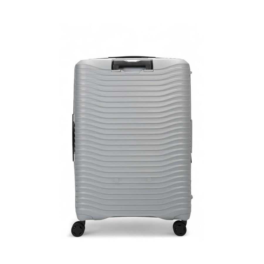 Samsonite Upscape 75cm Hardside Checked Suitcase Platinum Platinum