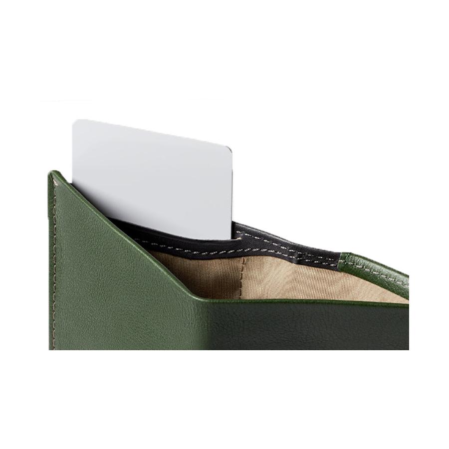 Bellroy RFID Note Sleeve Leather Wallet Ranger Green Ranger Green