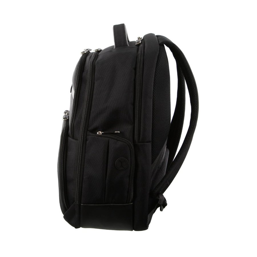 Pierre Cardin Ellis 15" Laptop Backpack Black Black